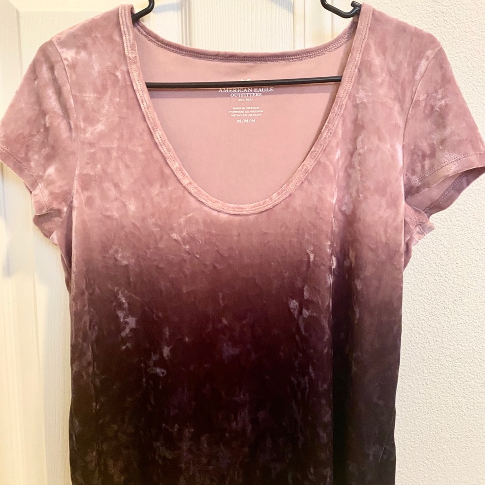 AE Ombré Velvet T-Shirt